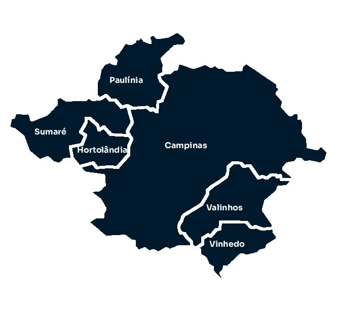 Mapa regiao atendimento Ravmidia